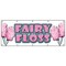 Signmission Fairy Floss Banner Heavy Duty 13 Oz Vinyl with Grommets Single Sided B-120 Fairy Floss - alternate 1